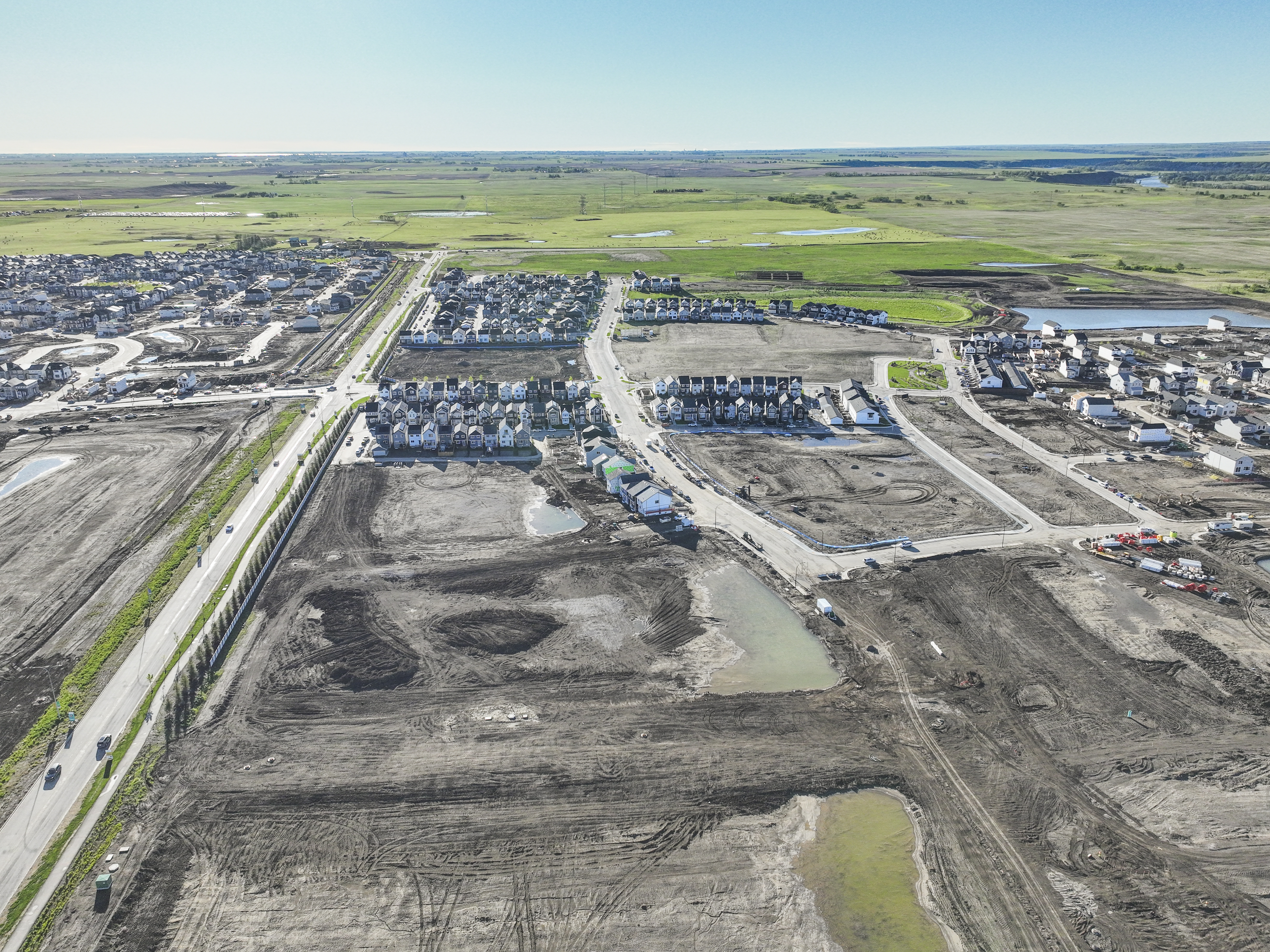 Aerial Image of the entire community of Rangeview