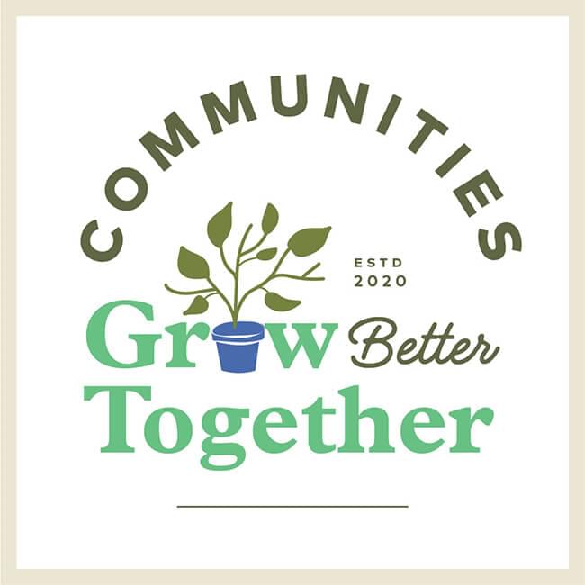 Communities grow together graphic